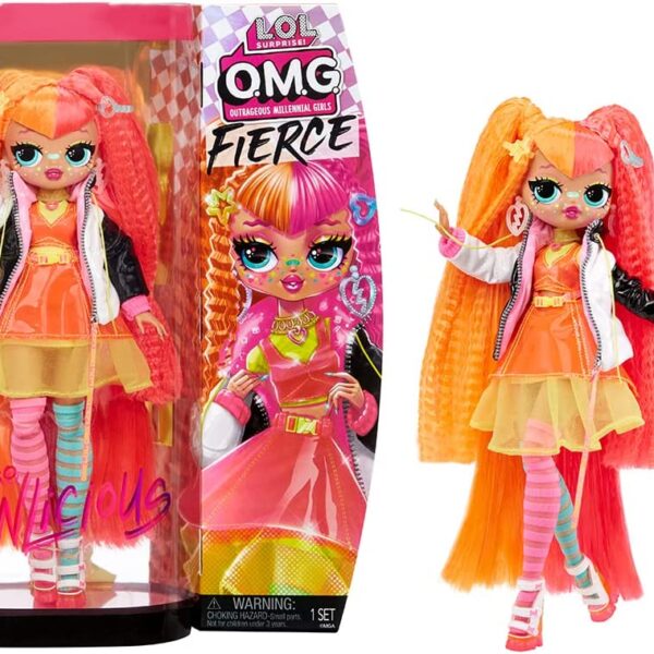 LOL Surprise! OMG Fierce Royal Bee 11.5 Fashion Doll with X Surprises  Including Accessories & Outfits, Holiday Toy, Great Gift for Kids Girls  Boys