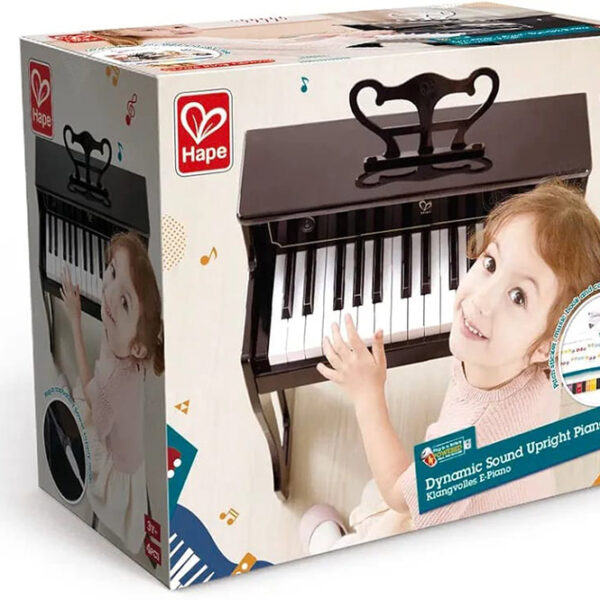 Piano E0631 Dynamic Sound Upright Piano Musical Toy Hape