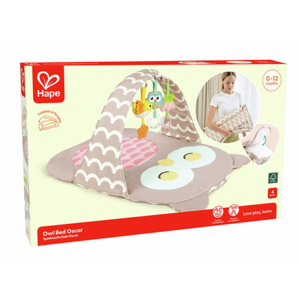 Tapet Owl Bed Oscar Hape
