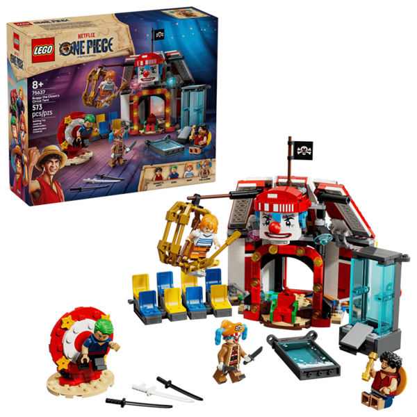 LEGO One Piece 75637 Buggy the Clown's Circus Tent Set