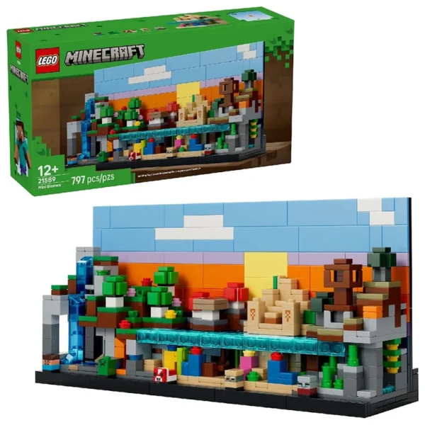 LEGO Minecraft 21589 Mini Biomes Set