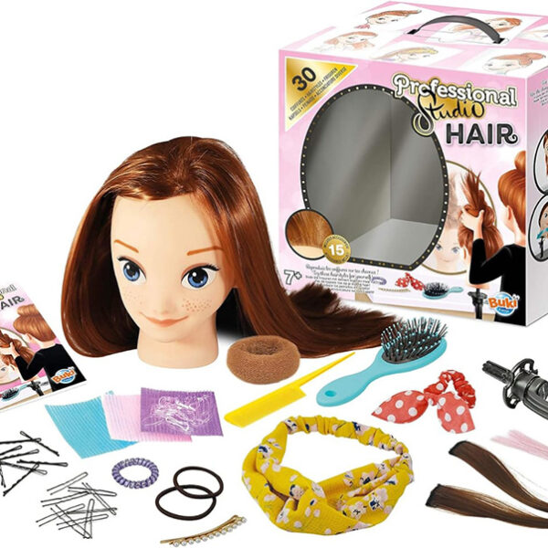 Kokë stilimi  Professional Studio Hair Styling Head BUKI France