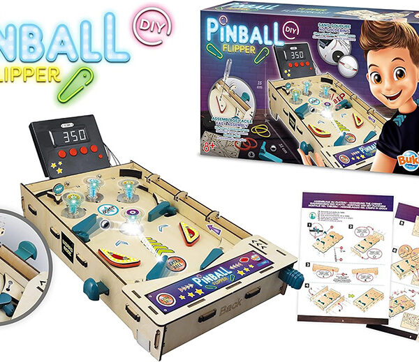 Buki Build Your Own Pinball Machine – STEM Toys