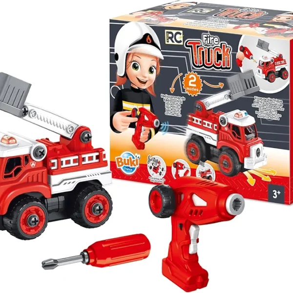 Zjarrfikëse me telekomandë,   - Fire Truck RC BUKI 9022