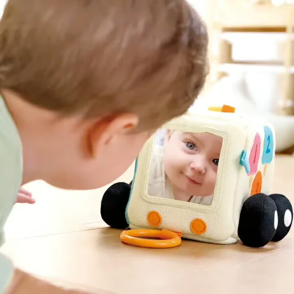Fshesë me vakum gominë, Clemmy Sensory Vacuum Roller Toy Soft Blocks & Clementoni