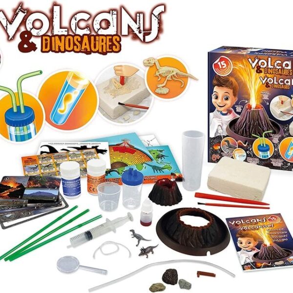 Vullkanet dhe dinosaurët, Volcanoes and Dinosaurs Buki France