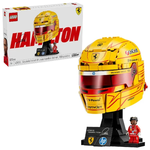 LEGO® Scuderia Ferrari HP Lewis Hamilton Helmet Editions-Thumbnail 43022