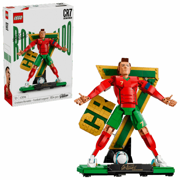 LEGO® Editions #43016 Cristiano Ronaldo – Football Legend